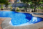square pool modern house Anaheim California 